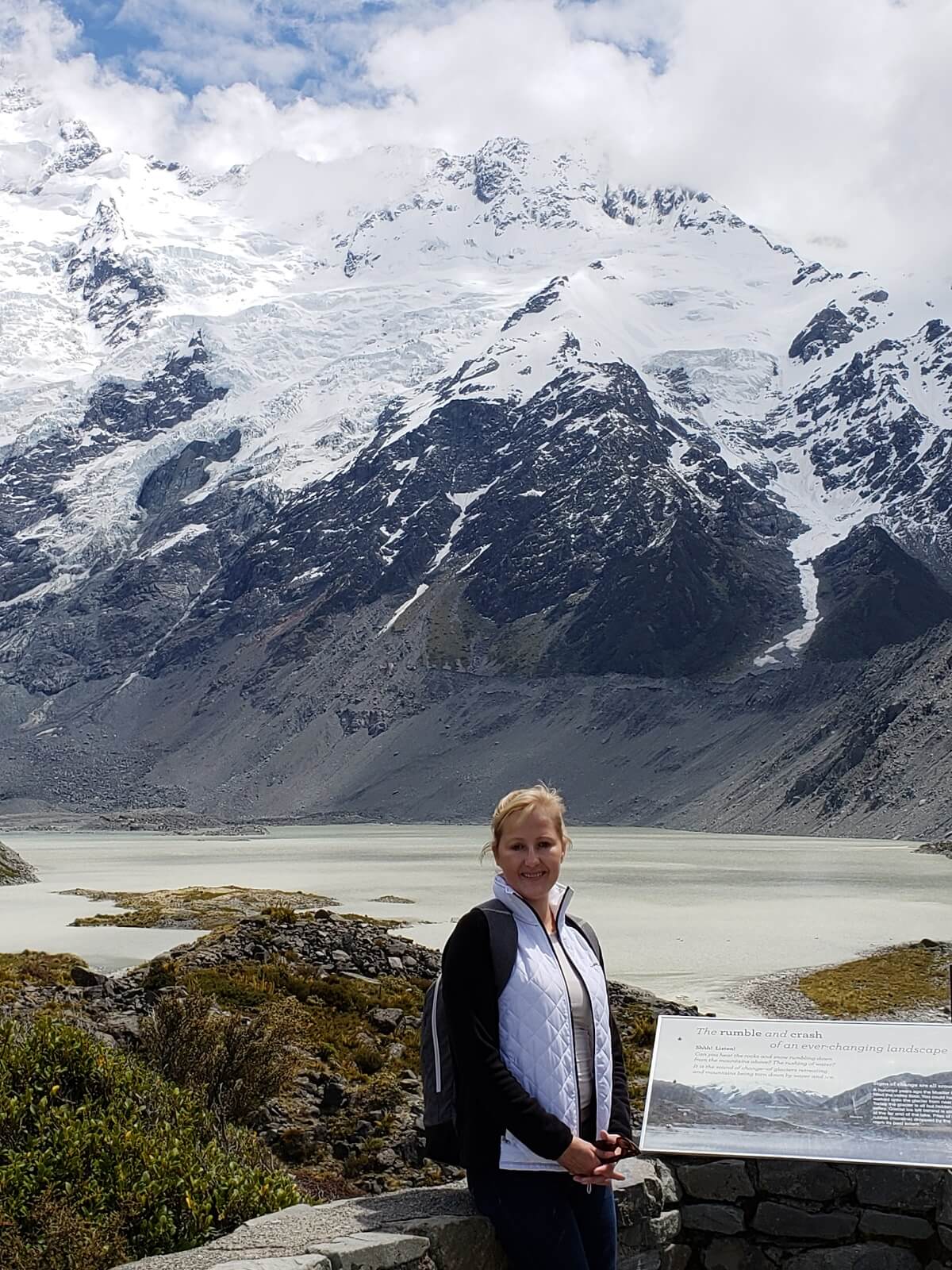 australia and newzealand travel expert exploring mountain